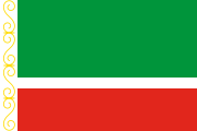 green, red stripe with white outline, white-gold ornamental band