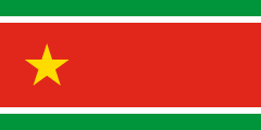 green-red-green, white outlines, yellow star