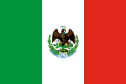 green-white-red, eagle and snake symbol