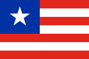 7 red-white stripes, blue canton, white star