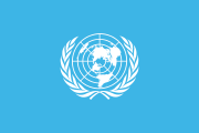 blue, white map of the world, white wreath